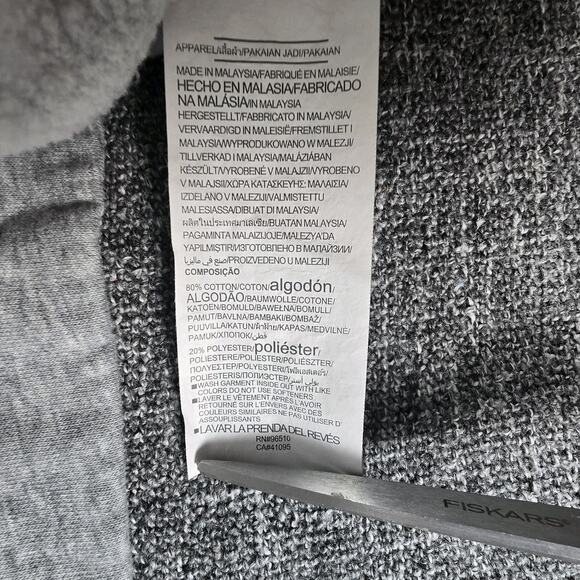 Under Armour Women's Rival Fleece Crewneck Oversized Sweatshirt Sz M Gray - Picture 4 of 9